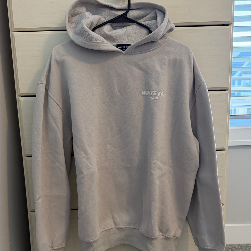 White Fox Boutique Gray Hoodie
